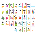 فایل پی دی اف مجموعه کامل تصویری نشانه‌های فارسی اول ابتدایی مناسب تزيین کلاس